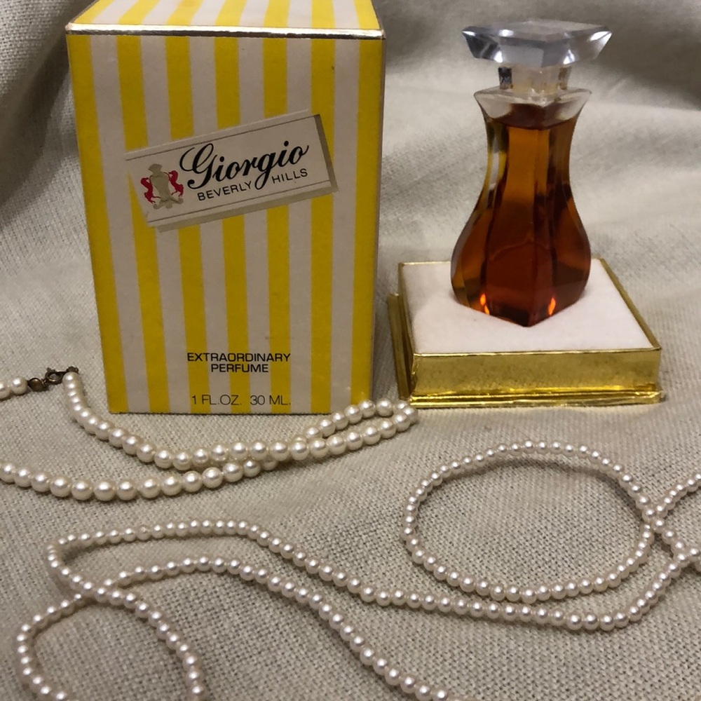 RARE! Vintage Giorgio Beverly Hills Extraordinary Perfume 1 FL OZ